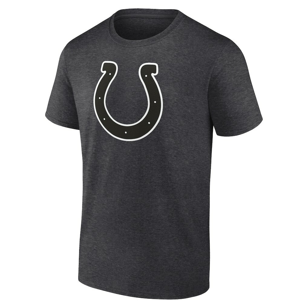 Indianapolis Colts Personalized Name & Number Monochrome T-Shirt Charcoal
