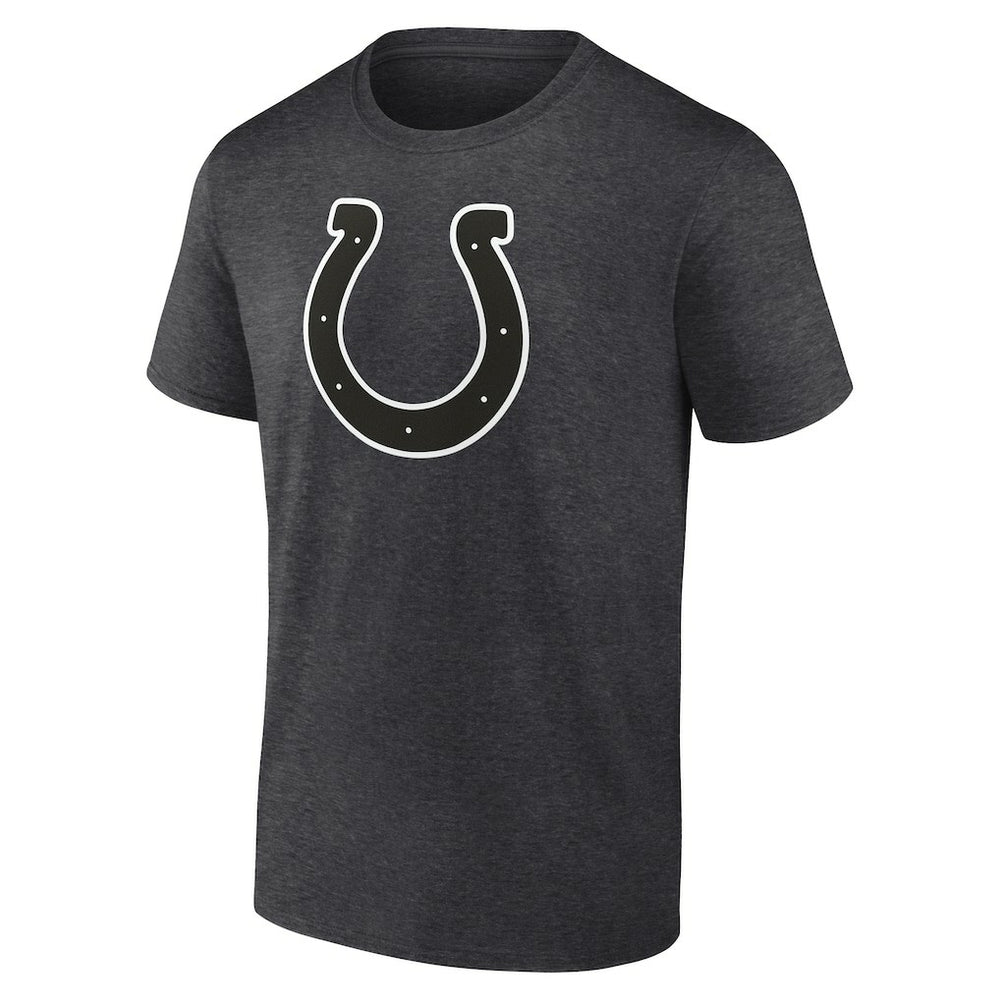 Indianapolis Colts Personalized Name & Number Monochrome T-Shirt Charcoal
