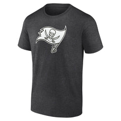 Tampa Bay Buccaneers Personalized Name & Number Monochrome T-Shirt Charcoal