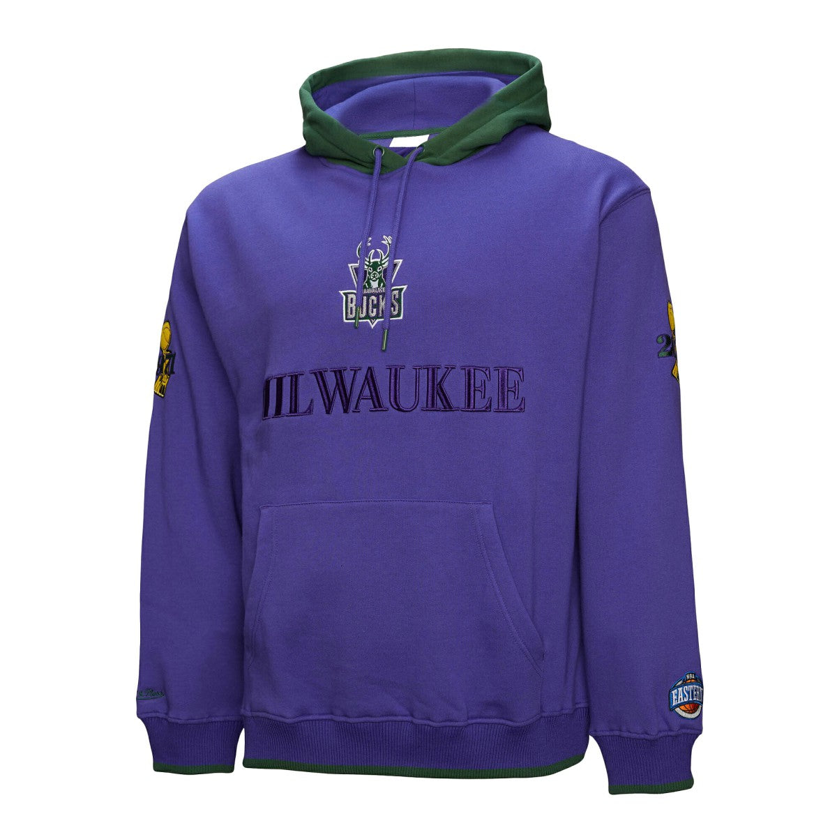 Milwaukee Bucks Hardwood Classics Team OG 3.0 Pullover Hoodie Purple