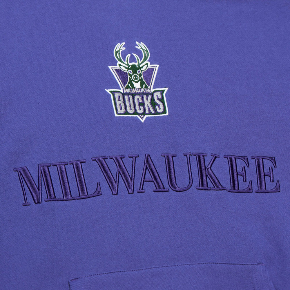 Milwaukee Bucks Hardwood Classics Team OG 3.0 Pullover Hoodie Purple