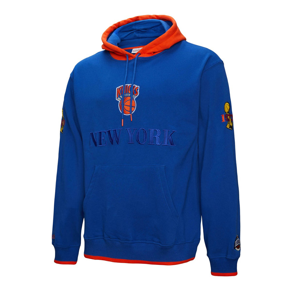 New York Knicks Hardwood Classics Team OG 3.0 Pullover Hoodie Royal