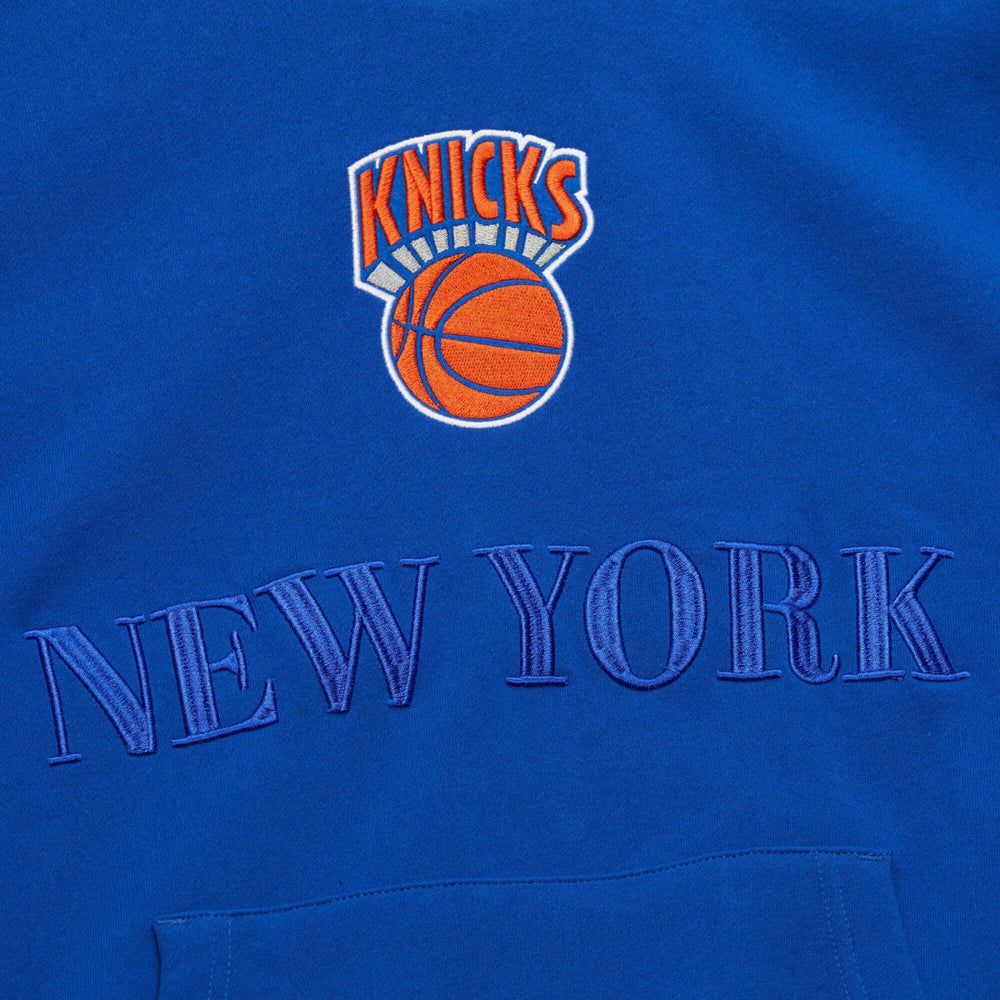 New York Knicks Hardwood Classics Team OG 3.0 Pullover Hoodie Royal