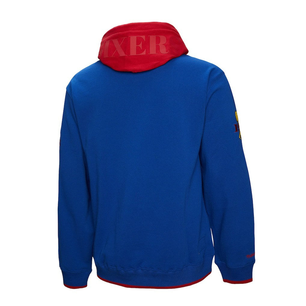 Philadelphia 76ers Hardwood Classics Team OG 3.0 Pullover Hoodie Royal