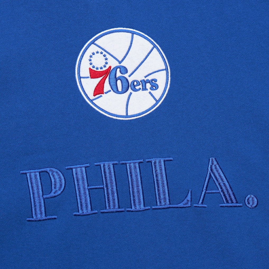 Philadelphia 76ers Hardwood Classics Team OG 3.0 Pullover Hoodie Royal
