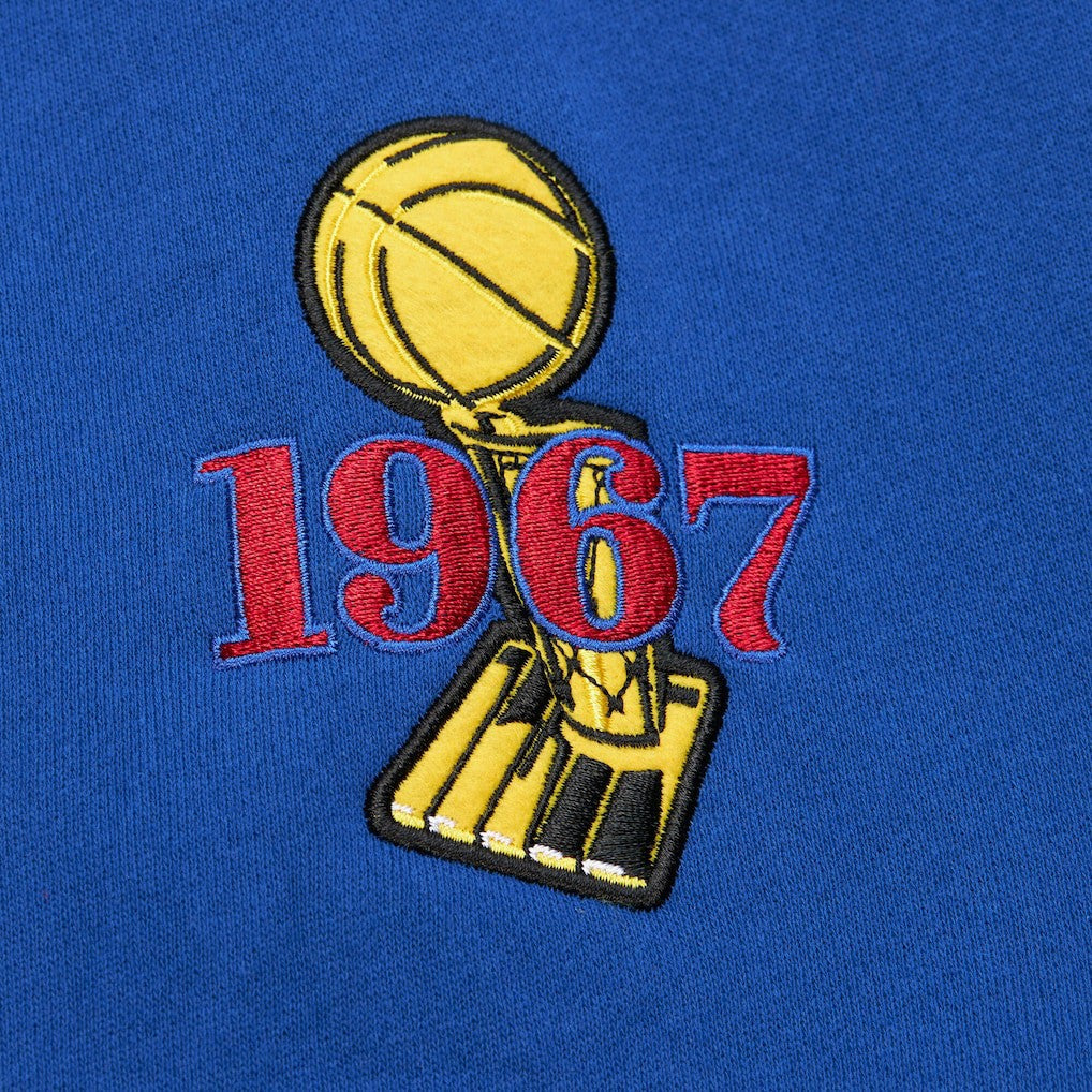 Philadelphia 76ers Hardwood Classics Team OG 3.0 Pullover Hoodie Royal