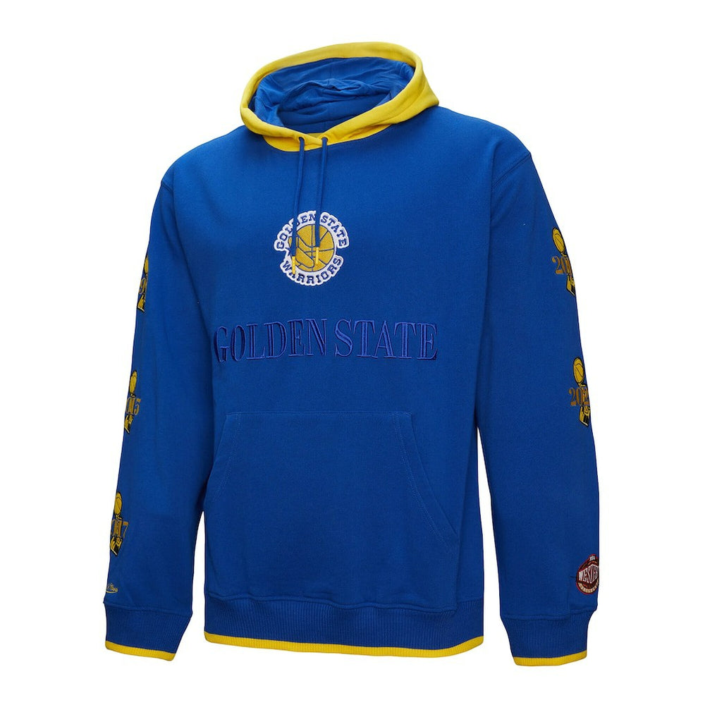 Golden State Warriors Hardwood Classics Team OG 3.0 Pullover Hoodie Royal