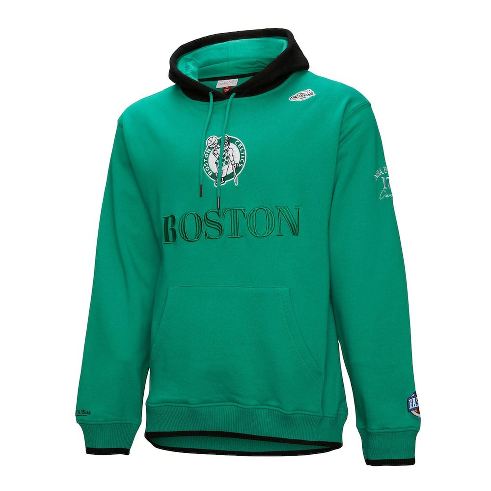 Boston Celtics Hardwood Classics Team OG 3.0 Pullover Hoodie Kelly Green