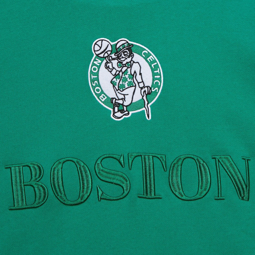 Boston Celtics Hardwood Classics Team OG 3.0 Pullover Hoodie Kelly Green