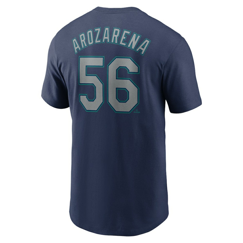 Randy Arozarena Seattle Mariners Nike Fuse Name & Number T-Shirt - Navy T-shirts