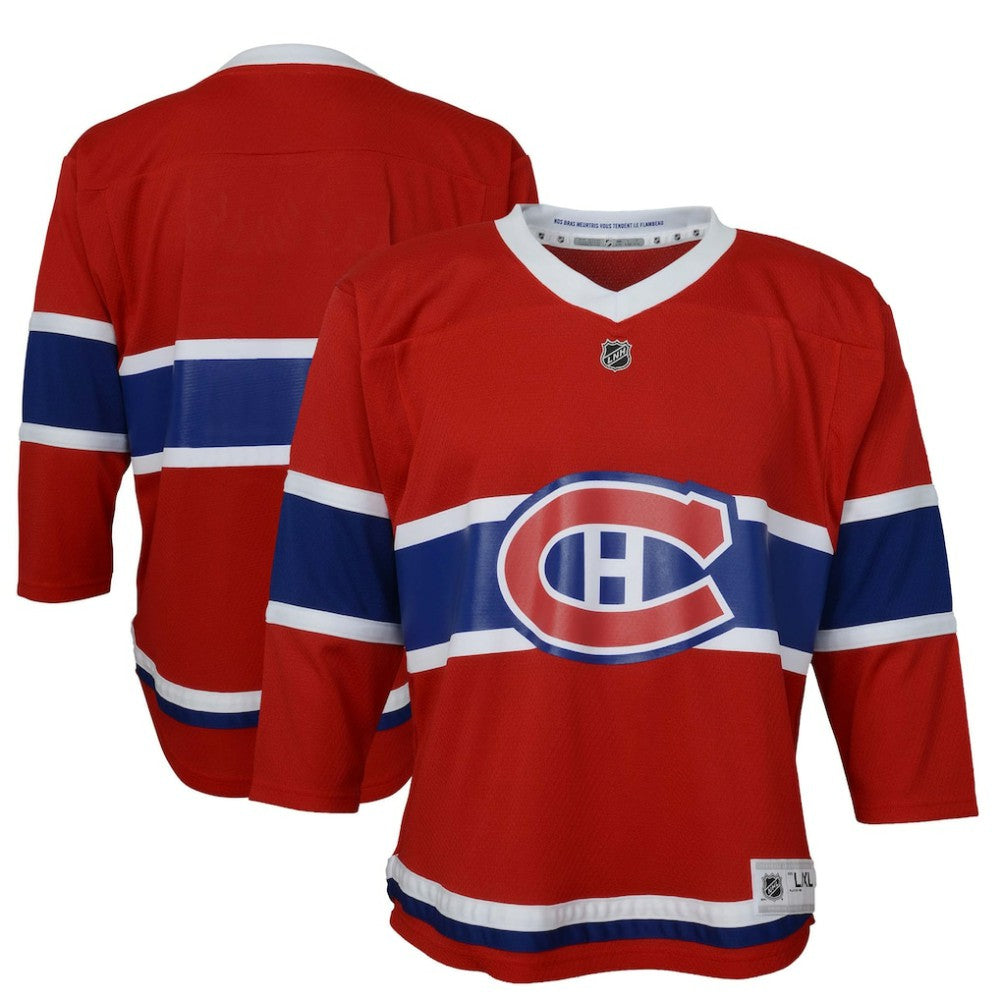 NHL Montreal Canadiens Youth Replica Jersey - Red