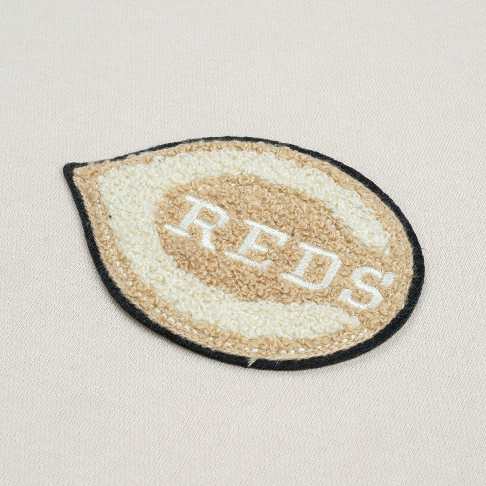 Cincinnati Reds Levelwear Murray Quarter-Zip Sweatshirt - Khaki Sweatshirts