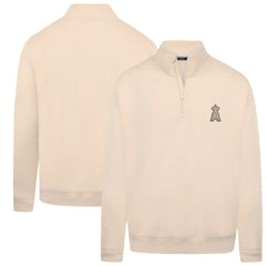 Los Angeles Angels Levelwear Murray Quarter-Zip Sweatshirt - Khaki Sweatshirts