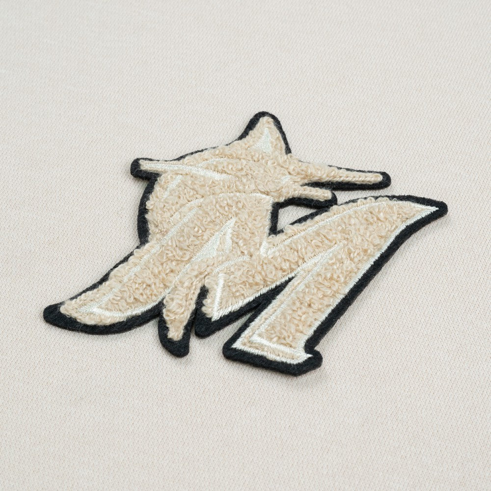 Miami Marlins Levelwear Murray Quarter-Zip Sweatshirt - Khaki Sweatshirts