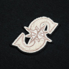 Seattle Mariners Levelwear Murray Quarter-Zip Sweatshirt - Black Sweatshirts