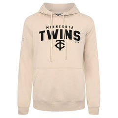 Minnesota Twins Levelwear Podium Team Arch Pullover Hoodie - Khaki Hoodies