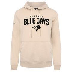 Toronto Blue Jays Levelwear Podium Team Arch Pullover Hoodie - Khaki Hoodies