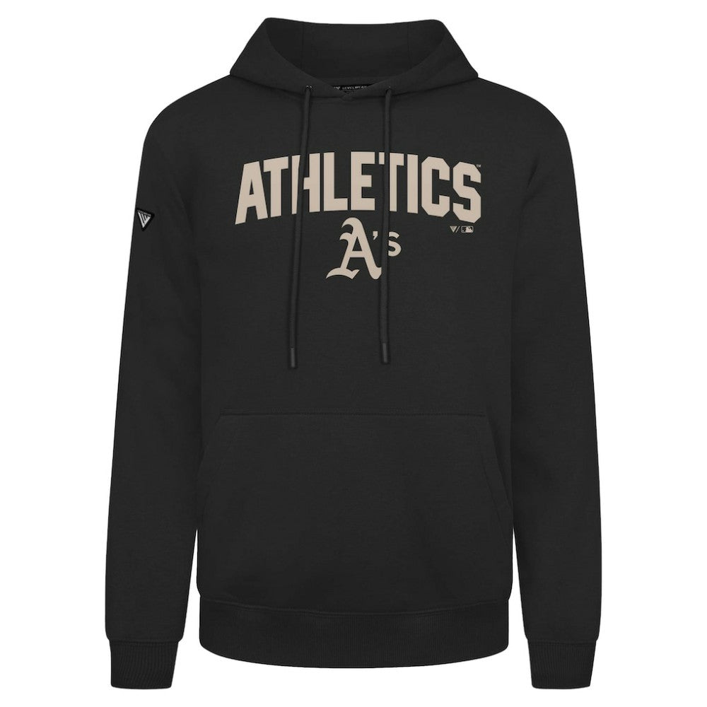 Athletics Levelwear Podium Team Arch Pullover Hoodie - Black Hoodies