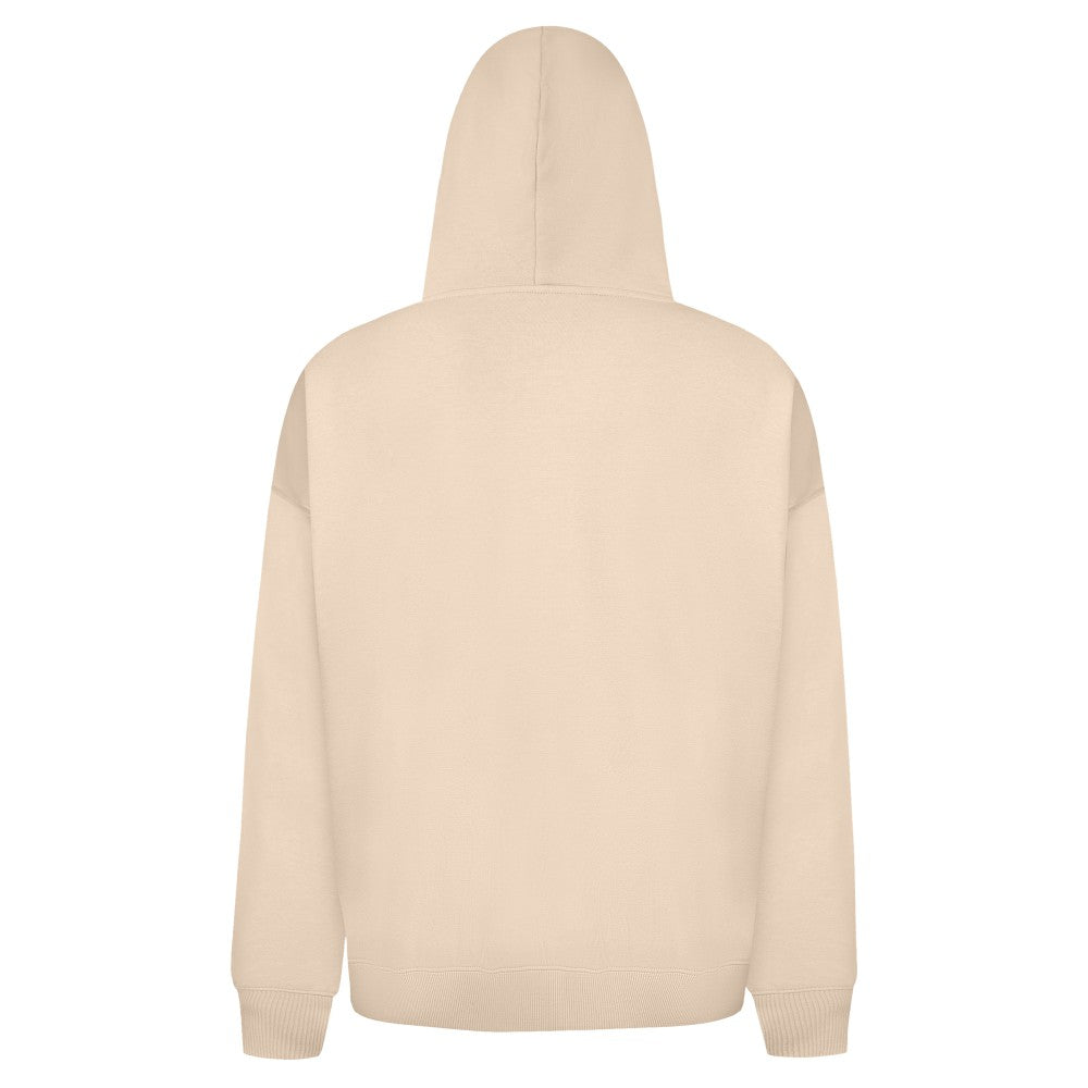 Cincinnati Reds Levelwear Podium Team Arch Pullover Hoodie - Khaki Hoodies