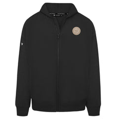 Washington Nationals Levelwear Uphill Oversized Full-Zip Hoodie - Black Hoodies