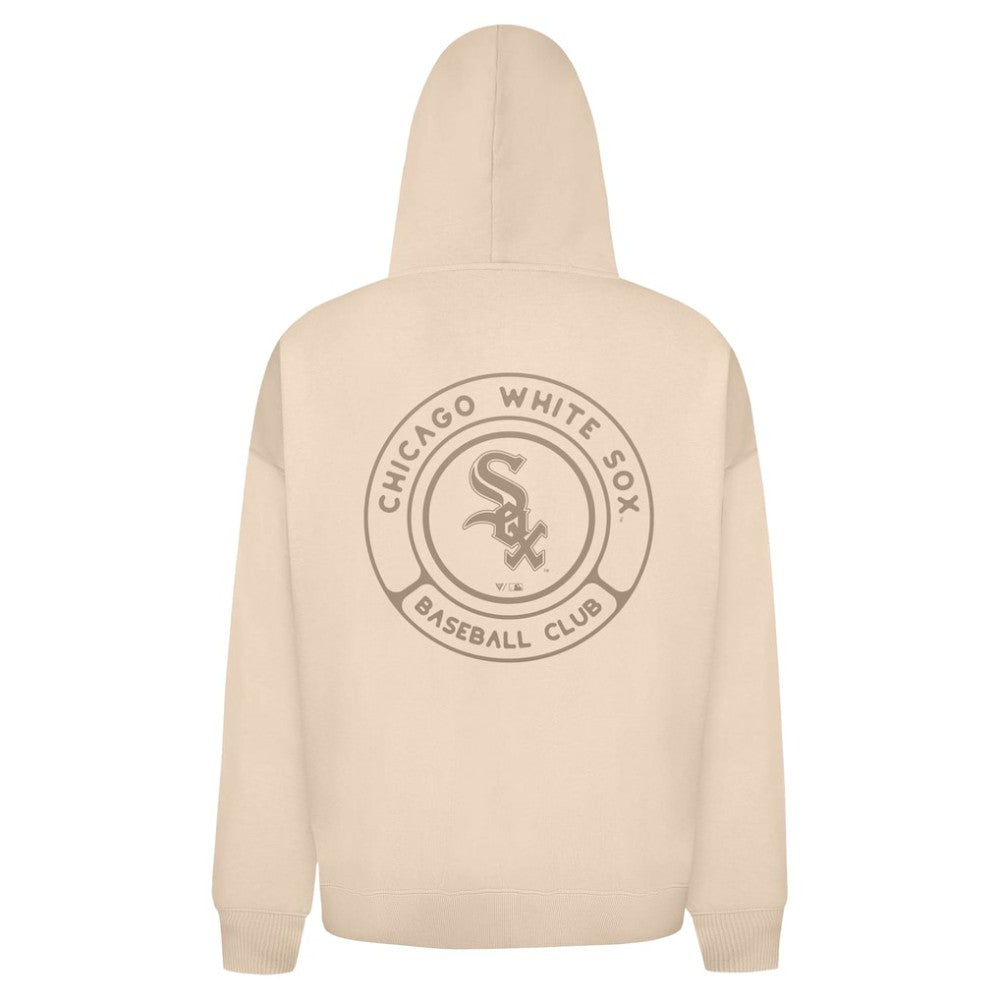 Chicago White Sox Levelwear Uphill Oversized Full-Zip Hoodie - Khaki Hoodies