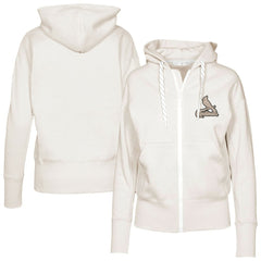 St. Louis Cardinals Levelwear Women's Gardinia Full-Zip Hoodie - Khaki Hoodies