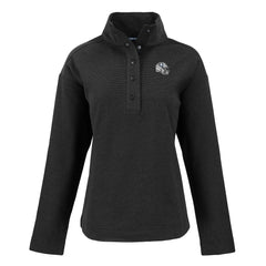 Indianapolis Colts Cutter & Buck Women's Hunts Point Eco Half-Snap Sweatshirt Black