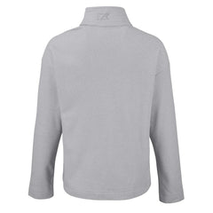 Denver Broncos Cutter & Buck Women's Hunts Point Eco Half-Snap Sweatshirt Gray