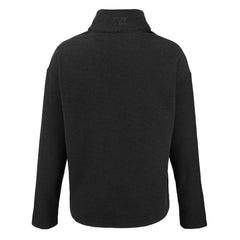 Las Vegas Raiders Cutter & Buck Women's Hunts Point Eco Half-Snap Sweatshirt Black