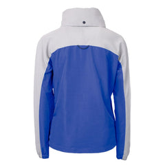 Denver Broncos Cutter & Buck Women's Charter Eco Recycled Half-Zip Hooded Anorak Jacket Blue