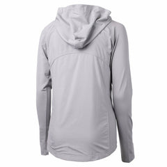 Chicago Bears Cutter & Buck Women's Adapt Eco Knit Hybrid Recycled Full-Zip Jacket Gray