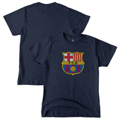 Barcelona 1863FC Youth Color Badge T-Shirt Navy sale