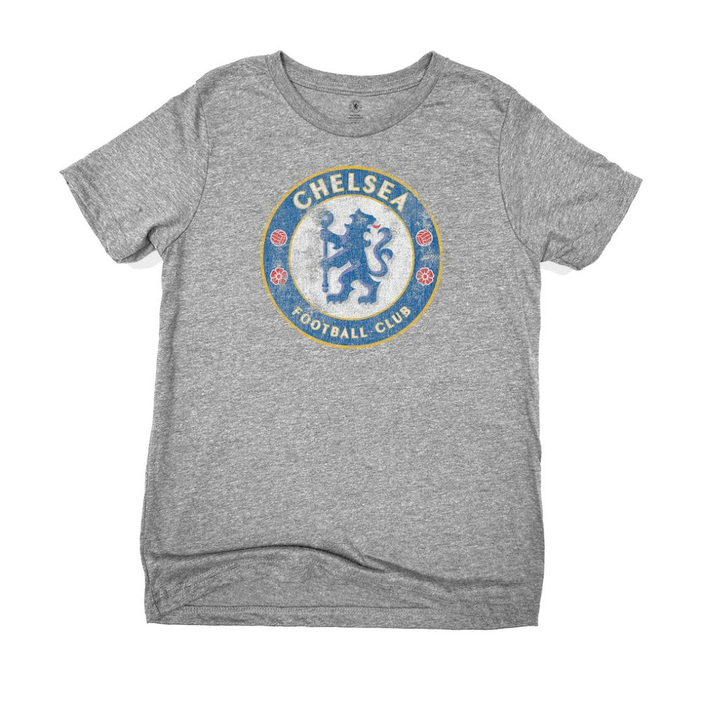 Chelsea 1863FC Youth Color Badge T-Shirt Heather Gray