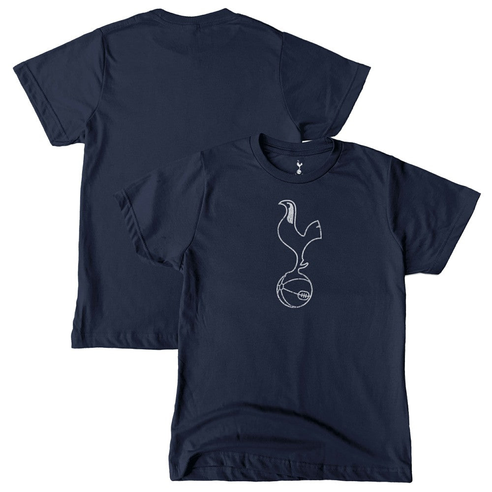 Tottenham Hotspur 1863FC Youth Full Color T-Shirt Navy shop