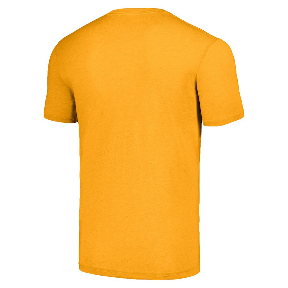 Washington Commanders Homage Unisex The NFL ASL Collection by Love Sign Tri-Blend T-Shirt Gold