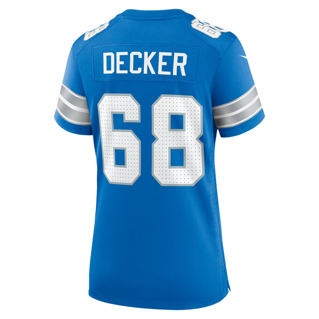 Taylor Decker Detroit Lions Women's Team Game Jersey Blue