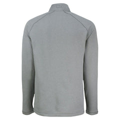 New York Yankees Cutter & Buck Peshastin Eco Fleece Recycled Raglan Quarter-Zip Top - Heather Gray Tops