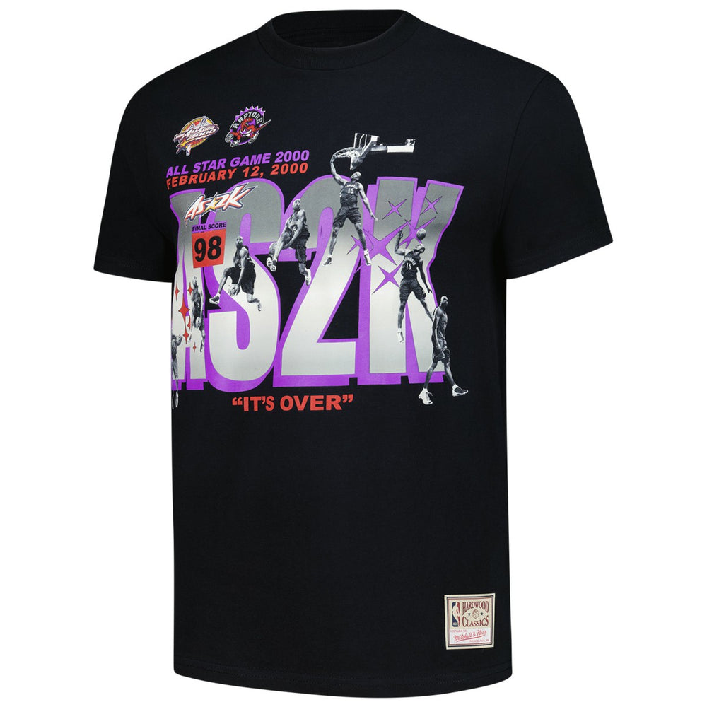 Vince Carter Toronto Raptors 2000 All-Star Game It's Over T-Shirt Black