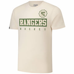 NHL Adam Fox New York Rangers Levelwear 2024 NHL Military Appreciation Richmond Delta Player Name & Number T-Shirt - Khaki