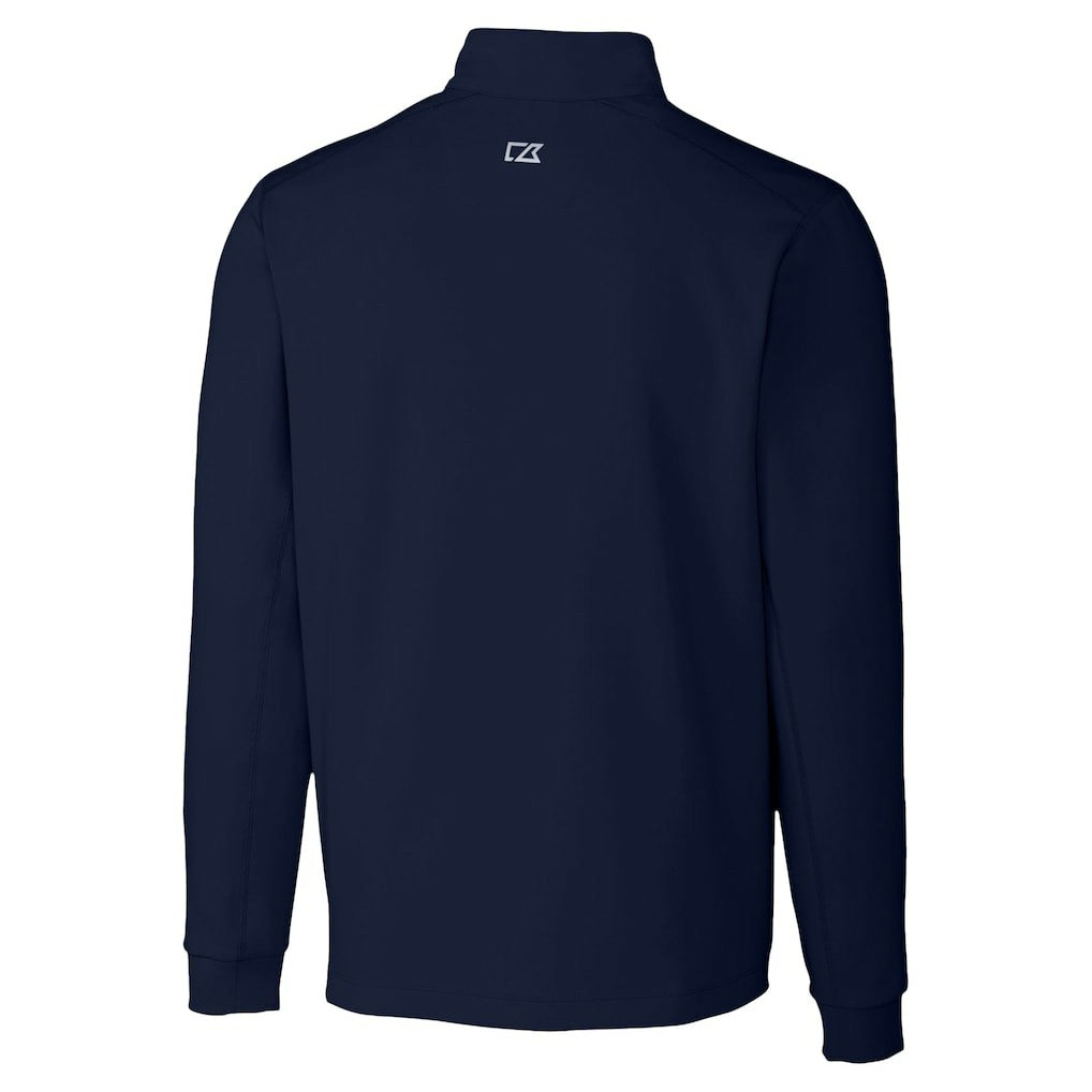 Los Angeles Chargers Cutter & Buck Traverse Stretch Quarter-Zip Top Navy