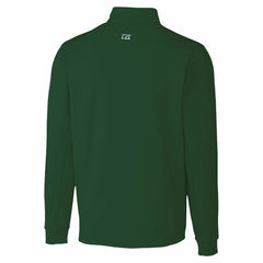 Green Bay Packers Cutter & Buck Traverse Stretch Quarter-Zip Top Hunter Green