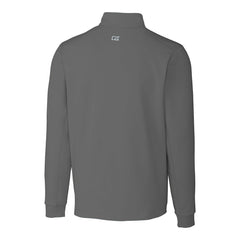 Baltimore Ravens Cutter & Buck Big & Tall Traverse Eco Tri-Blend DryTec Quarter-Zip Jacket Gray