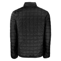 Buffalo Bills Cutter & Buck Big & Tall Rainier PrimaLoft Eco Insulated Full-Zip Hoodie Puffer Jacket Black