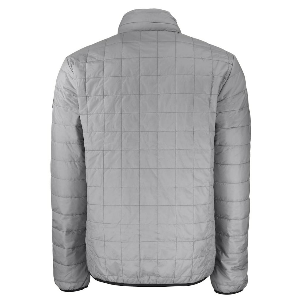 Green Bay Packers Cutter & Buck Big & Tall Rainier PrimaLoft Eco Insulated Full-Zip Hoodie Puffer Jacket Gray