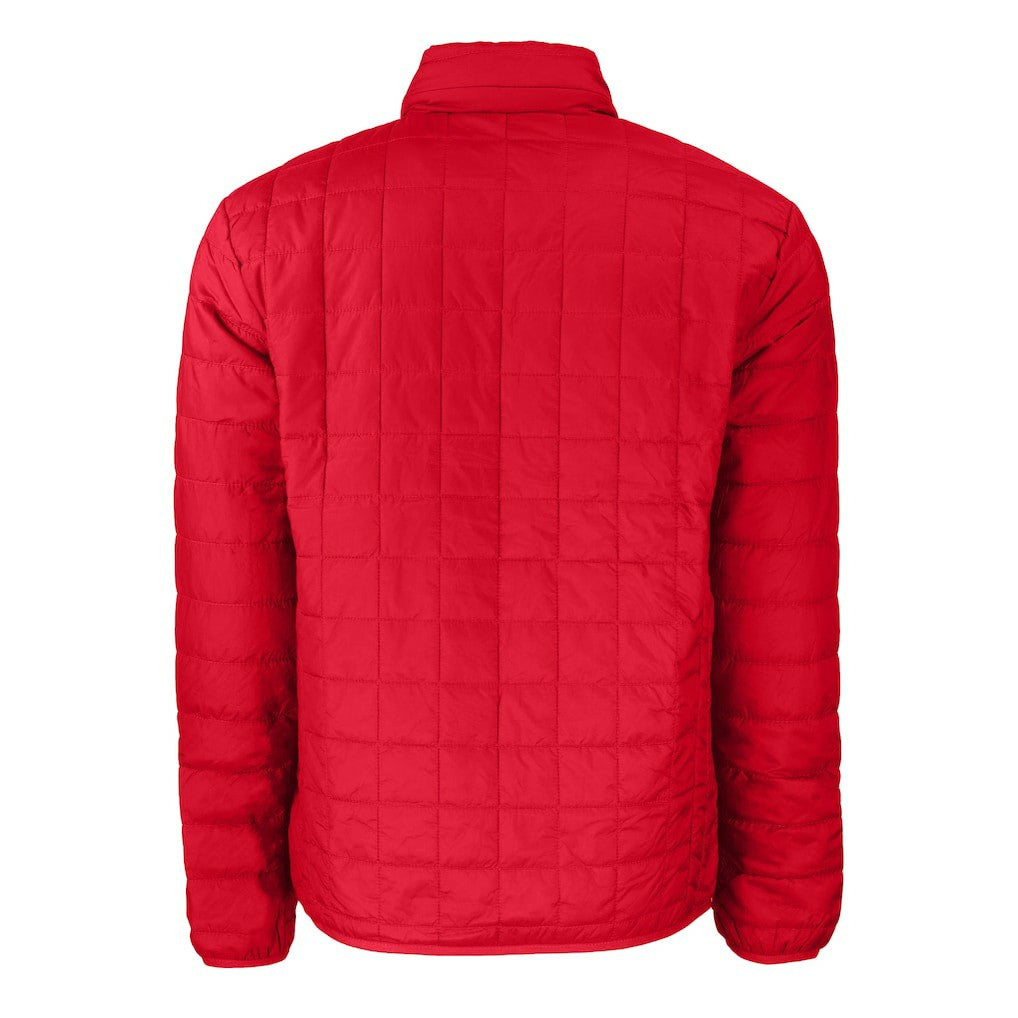 Kansas City Chiefs Cutter & Buck Big & Tall Rainier PrimaLoft Eco Insulated Full-Zip Hoodie Puffer Jacket Red