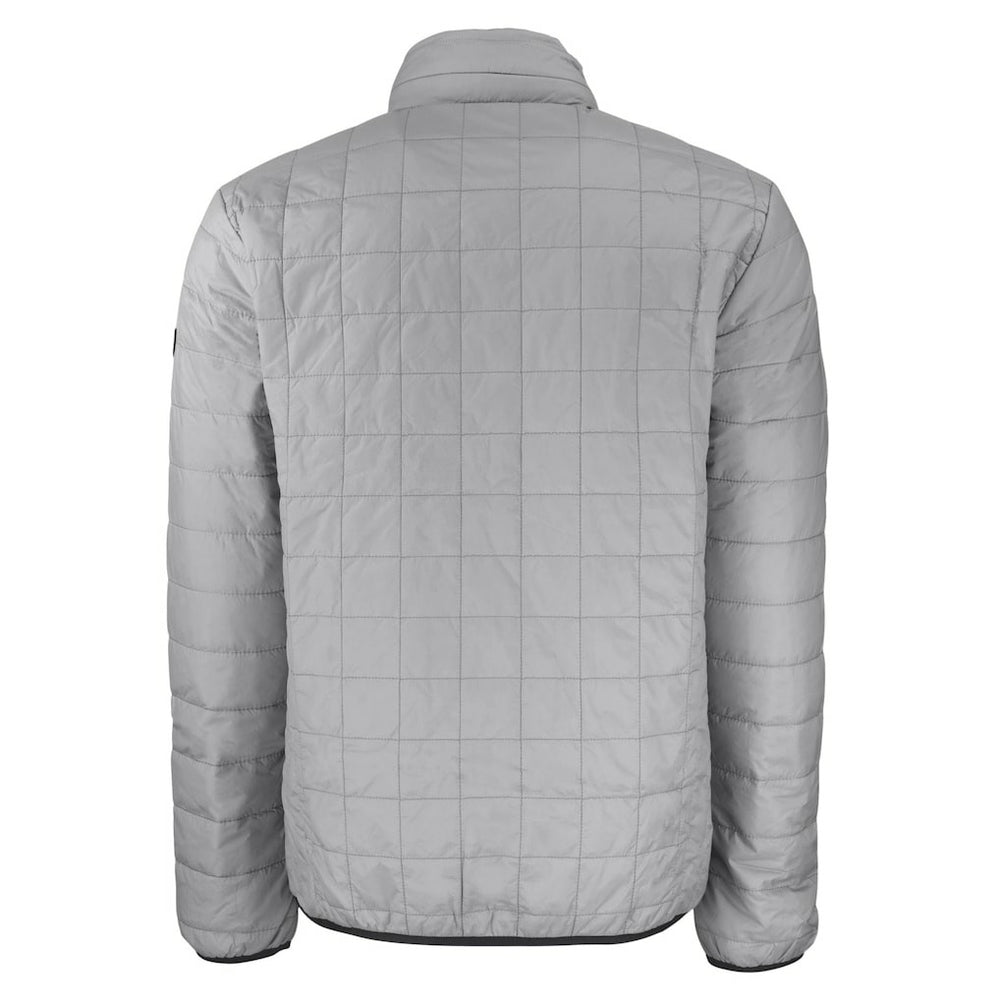 Indianapolis Colts Cutter & Buck Big & Tall Rainier PrimaLoft Eco Insulated Full-Zip Hoodie Puffer Jacket Gray