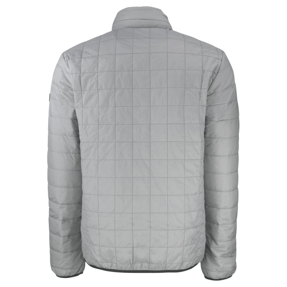 Green Bay Packers Cutter & Buck Big & Tall Rainier PrimaLoft Eco Insulated Full-Zip Puffer Jacket Gray
