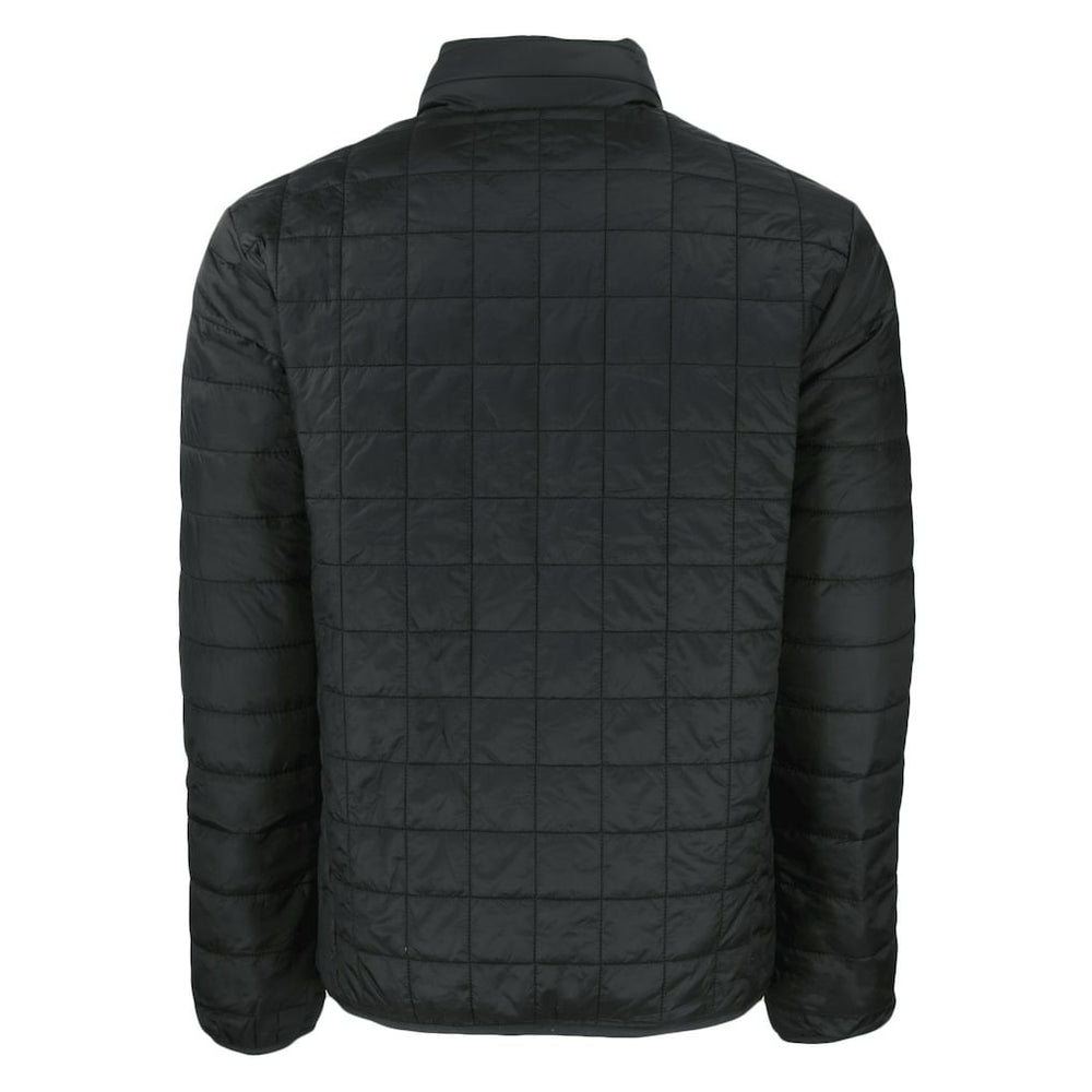 Miami Dolphins Cutter & Buck Big & Tall Rainier PrimaLoft Eco Insulated Full-Zip Puffer Jacket Black
