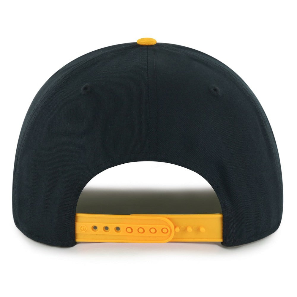 NHL Boston Bruins '47 Dropshadow Rope Hitch Adjustable Hat - Black/Gold