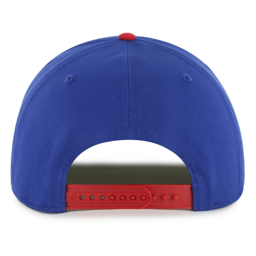 NHL New York Rangers '47 Dropshadow Rope Hitch Adjustable Hat - Blue/Red